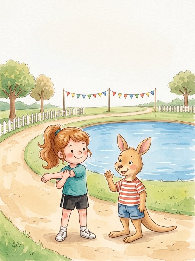Shelly's Big Race illustrated mini-book cover