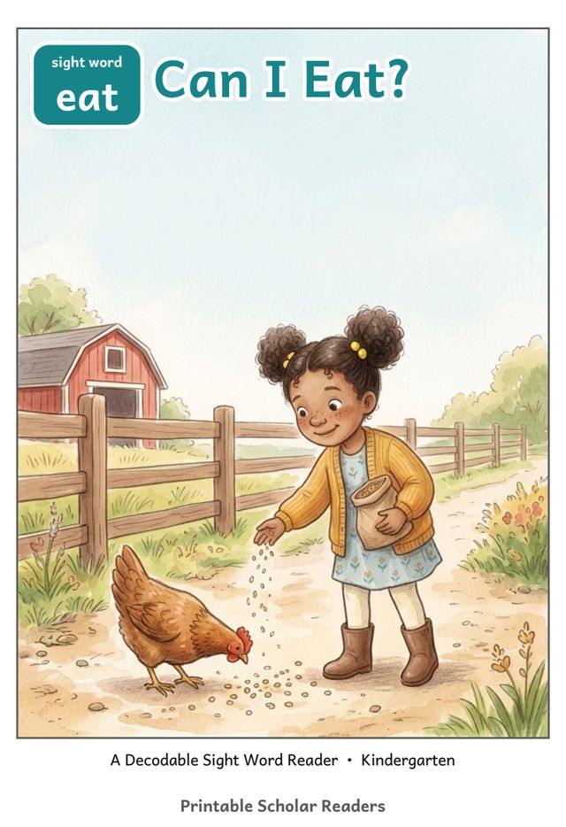 Can I Eat? printed mini-book cover