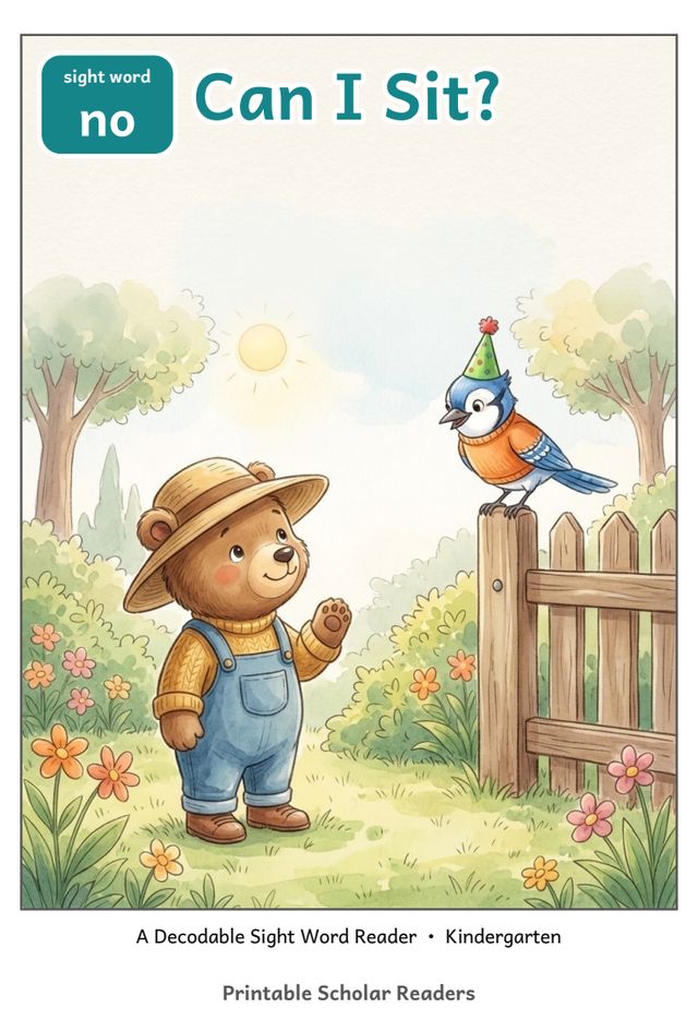 Can I Sit? printed mini-book cover