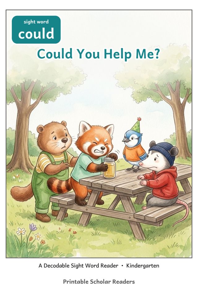 Could You Help Me? printed mini-book cover