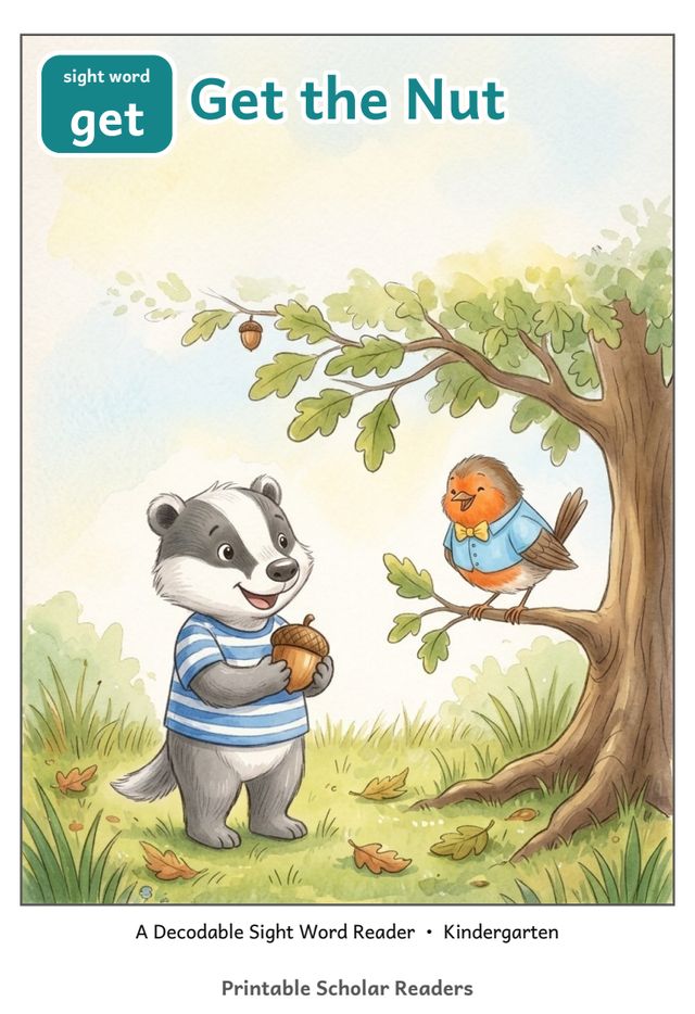 Get the Nut printed mini-book cover
