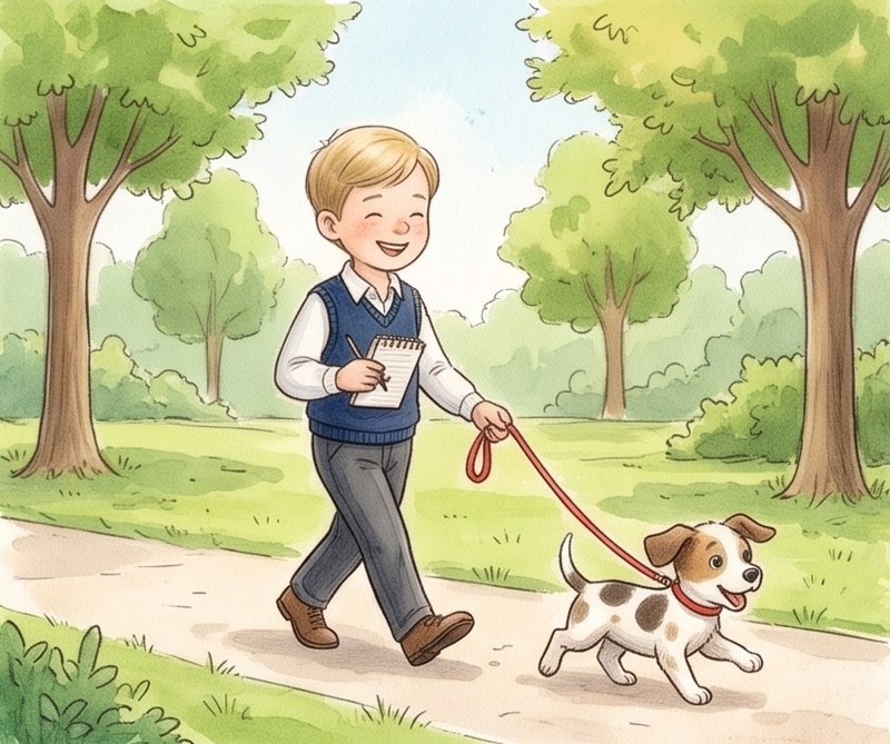 His Pup, page 1