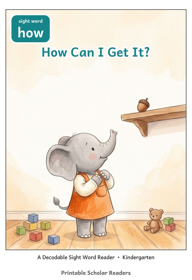 How Can I Get It? printed mini-book cover