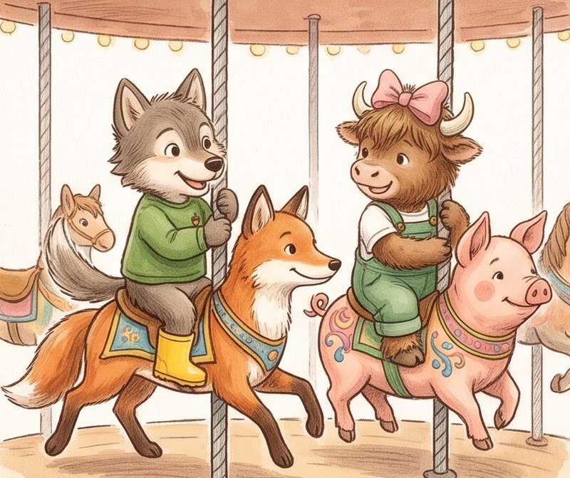 I Can Ride the Pig, page 5