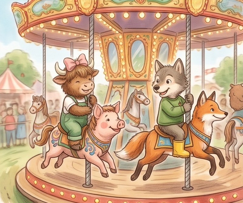 I Can Ride the Pig, page 6