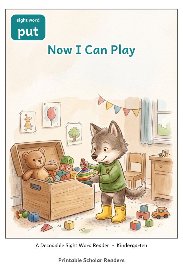 Now I Can Play printed mini-book cover