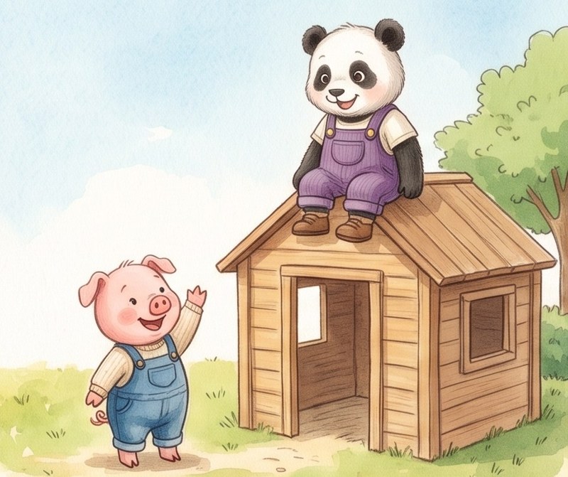 On Top of the Hut, page 2