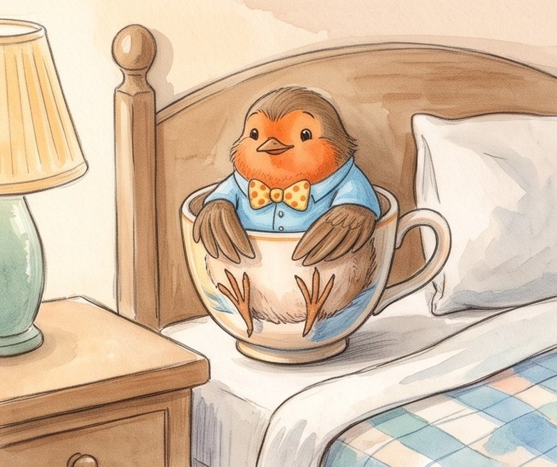 Rob Hops into Bed, page 2