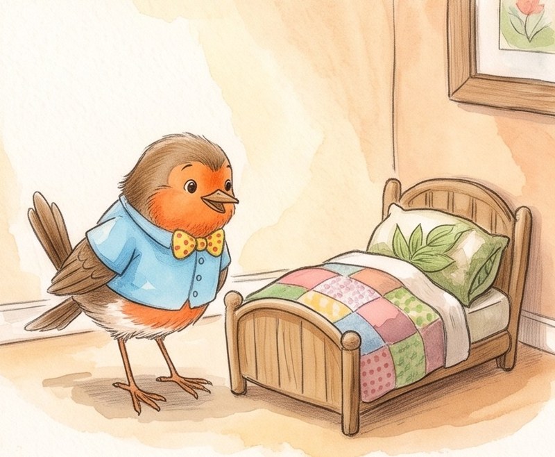 Rob Hops into Bed, page 5