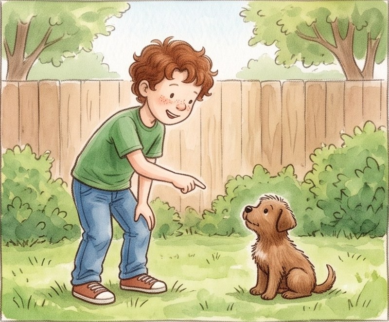 "Sit," Said Ben, page 1