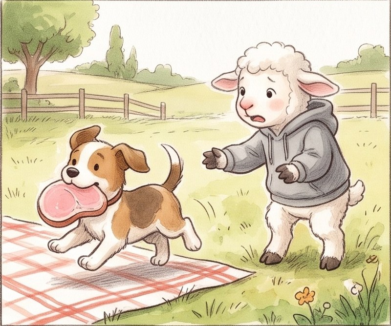 The Pig Ate the Bag, page 3