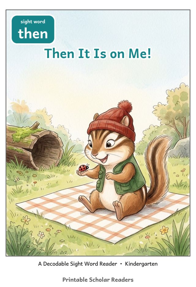 Then It Is on Me! printed mini-book cover