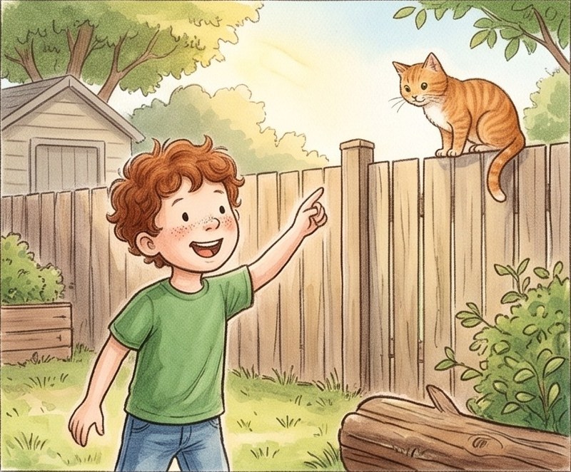 Why Is the Cat Up?, page 1