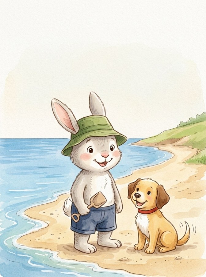 Stan and the Wave illustration