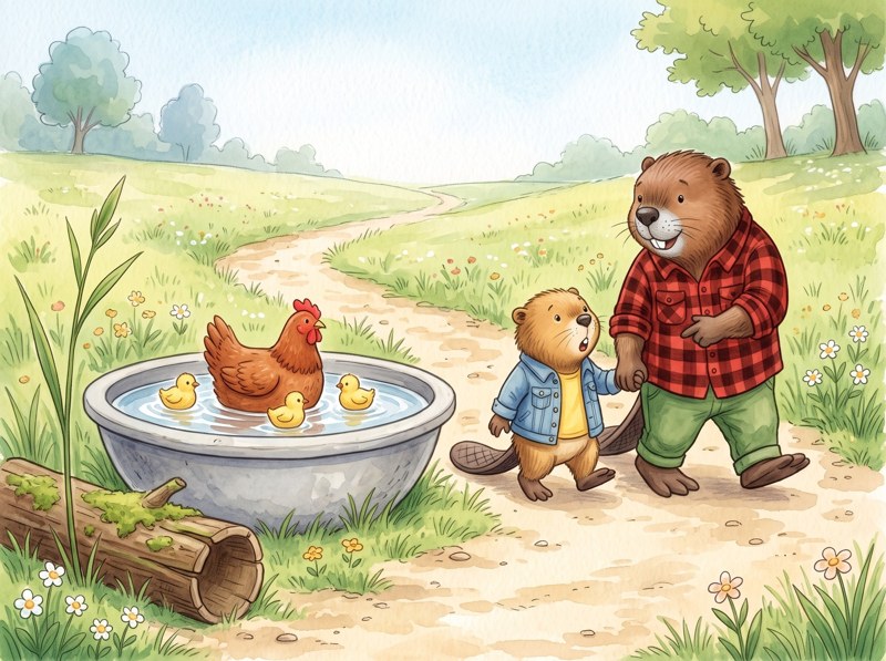 Thad's Bath, page 1