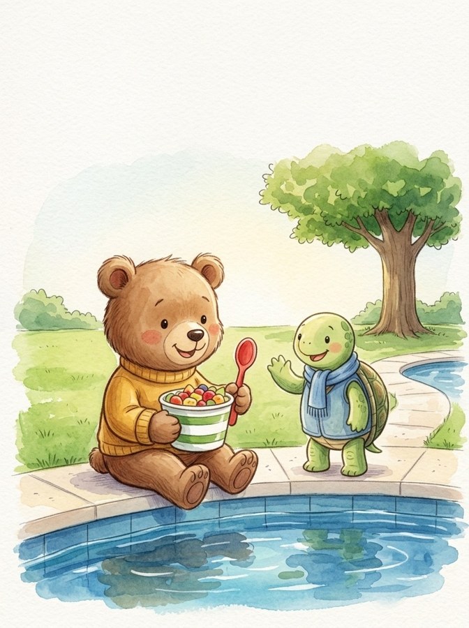 The Lost Spoon illustrated mini-book cover