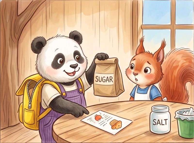 The Salty Muffin Mistake, page 6