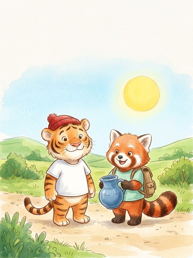 Tim's Honey Jug illustrated mini-book cover