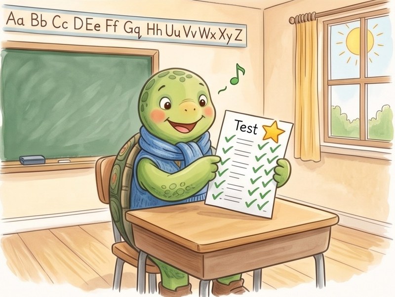 Tom and the Spelling Pretest, page 8