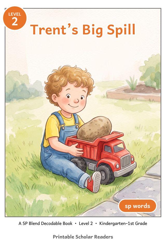Trent's Big Spill mini-book cover