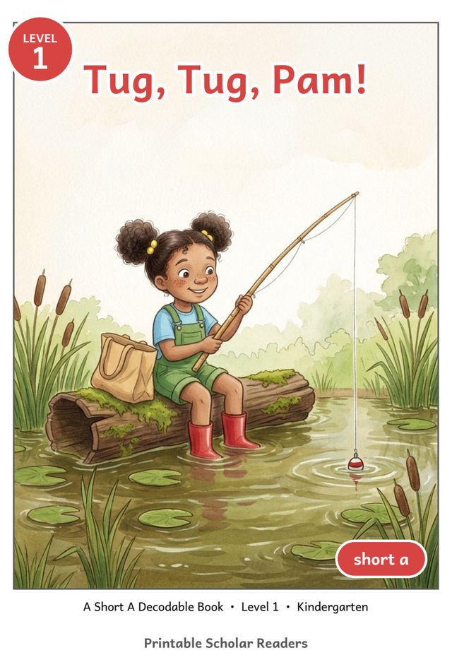 Tug, Tug, Pam! mini-book cover