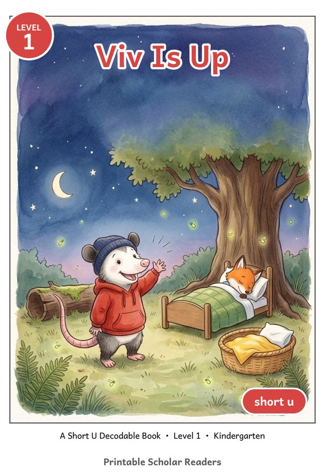 Viv Is Up printed mini-book cover