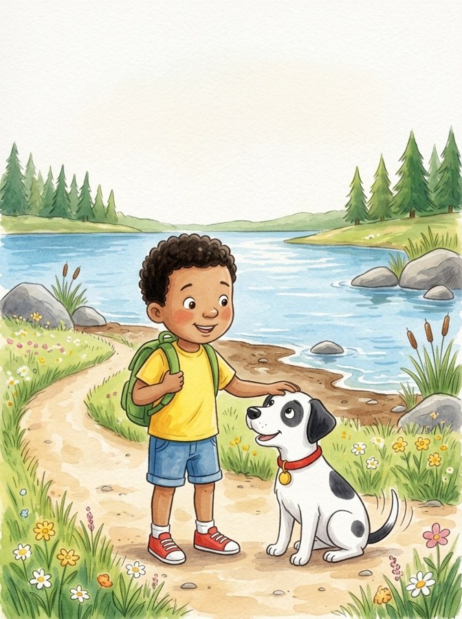 Wade's Lake Game illustration