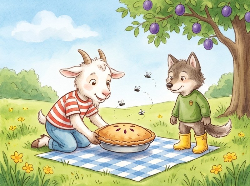 Wes and the Pie, page 1
