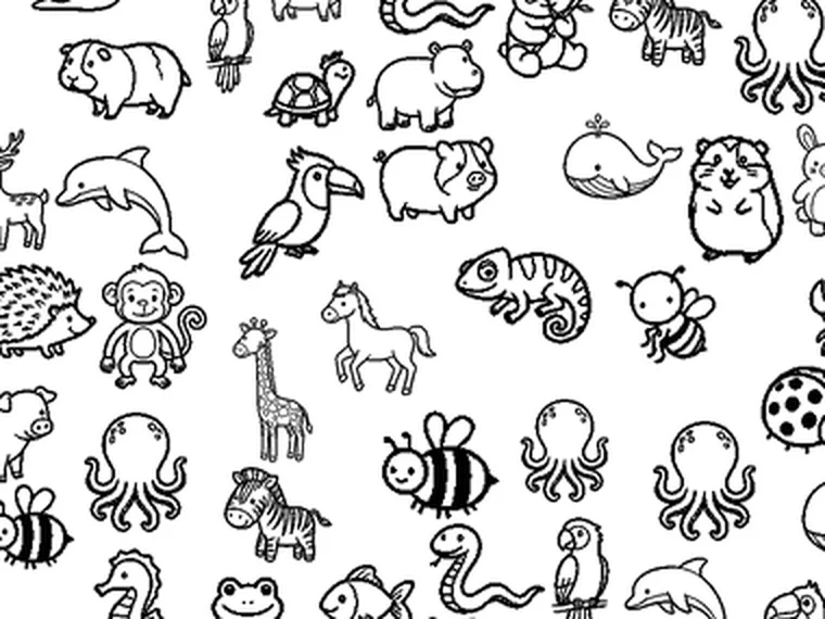 Free Printable Animal I Spy