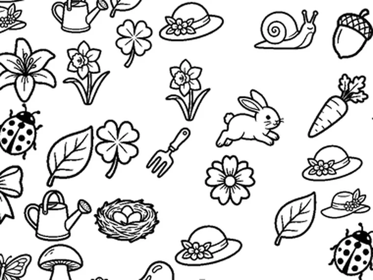 Free Printable Easter I Spy