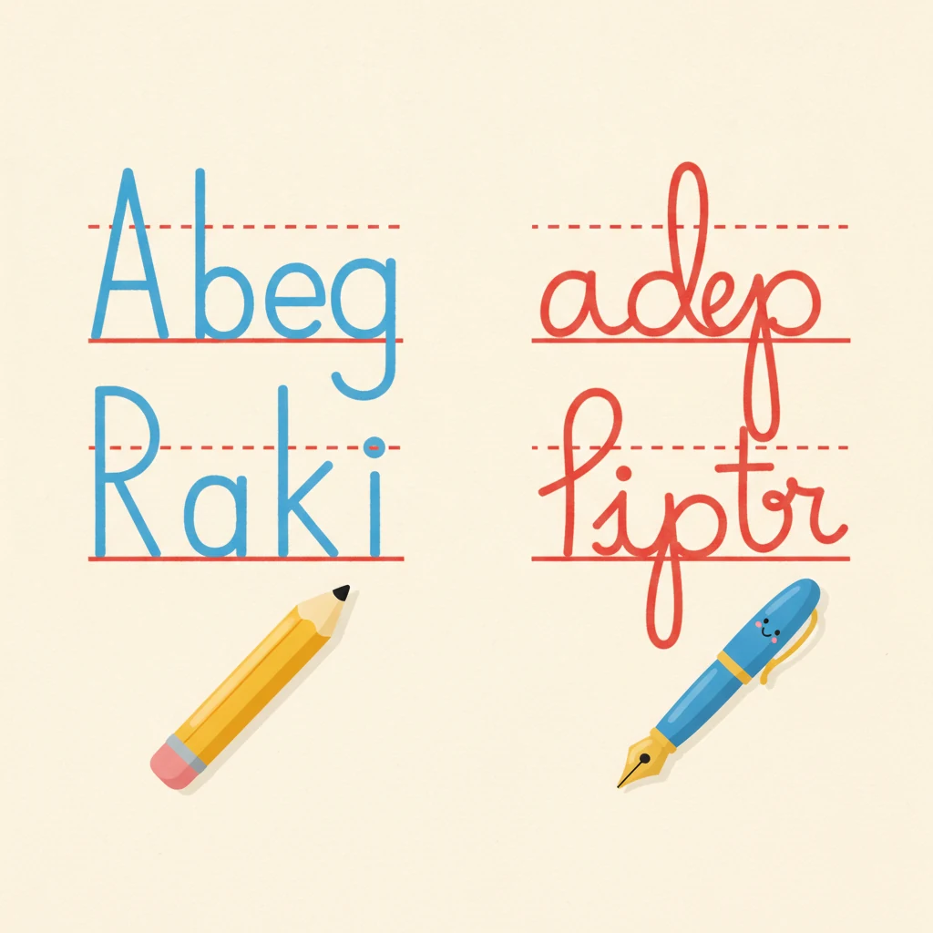 Cursive vs. Print: Which Should You Teach First?