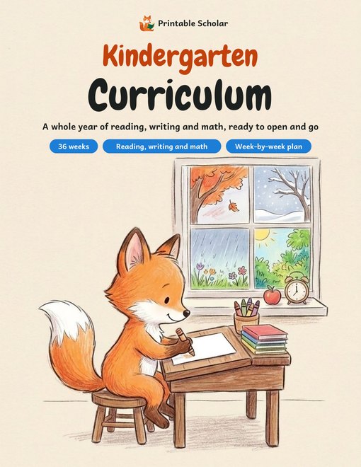 Kindergarten Curriculum cover