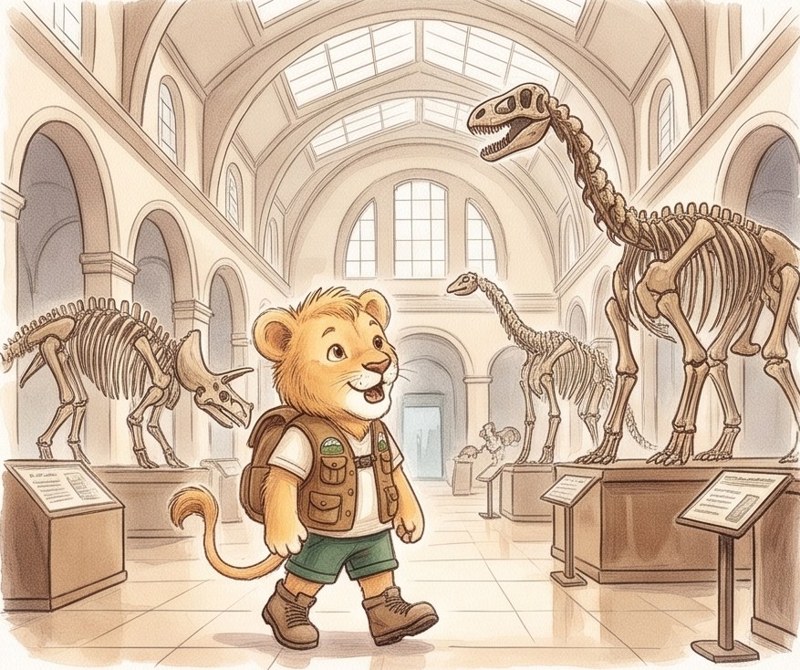 Dinosaur Bones, page 1: Look at the big bones!