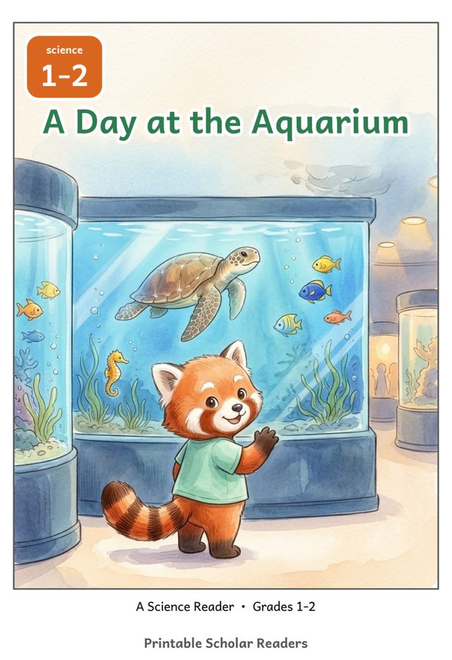 A Day at the Aquarium, grades 1-2