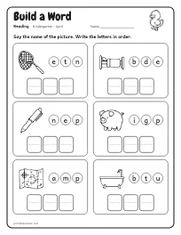 Build a Word worksheet