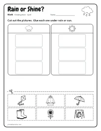 Rain or Shine? worksheet