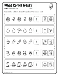 What Comes Next? worksheet