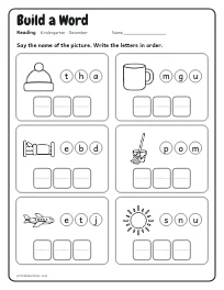 Build a Word worksheet