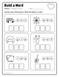 Build a Word worksheet