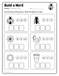 Build a Word worksheet