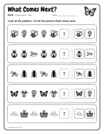 What Comes Next? worksheet