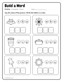 Build a Word worksheet