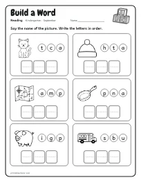 Build a Word worksheet