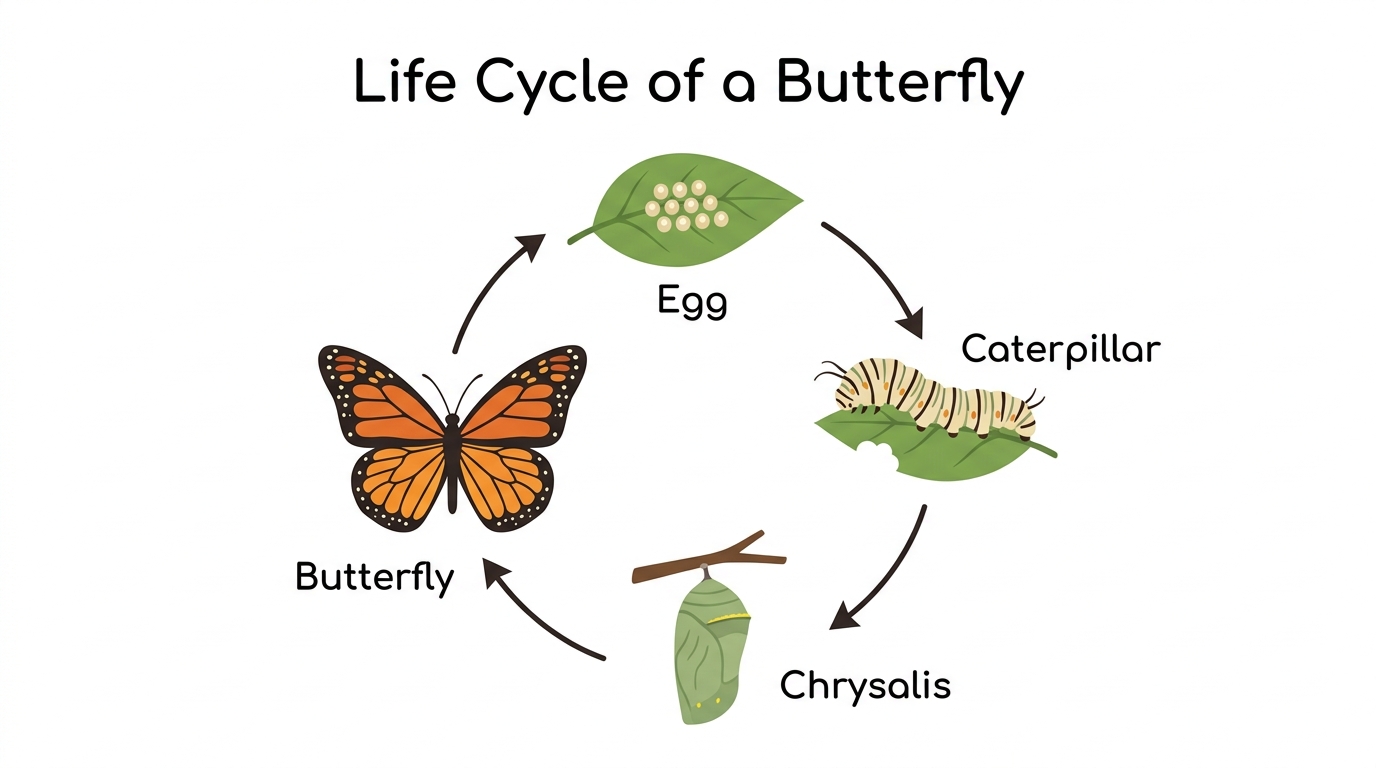 Life Cycle of a Butterfly