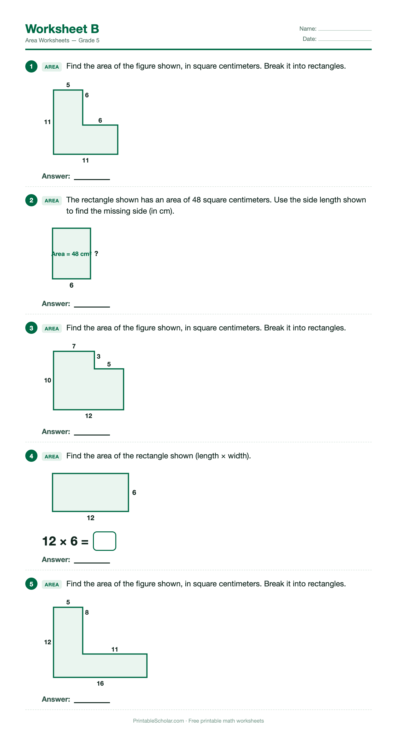 Worksheet B worksheet preview