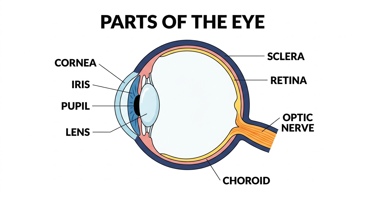 Parts of the Eye