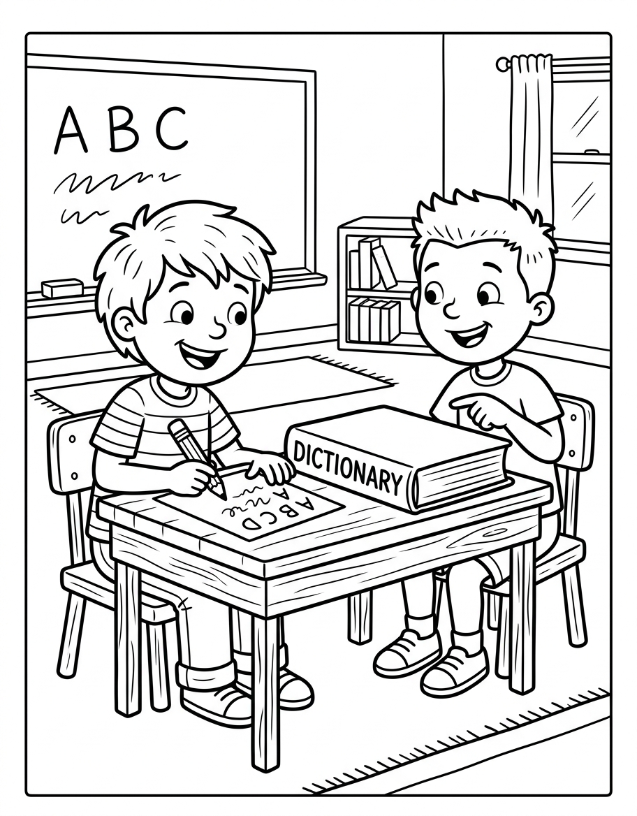 Chad's Club Rules decodable reader illustration