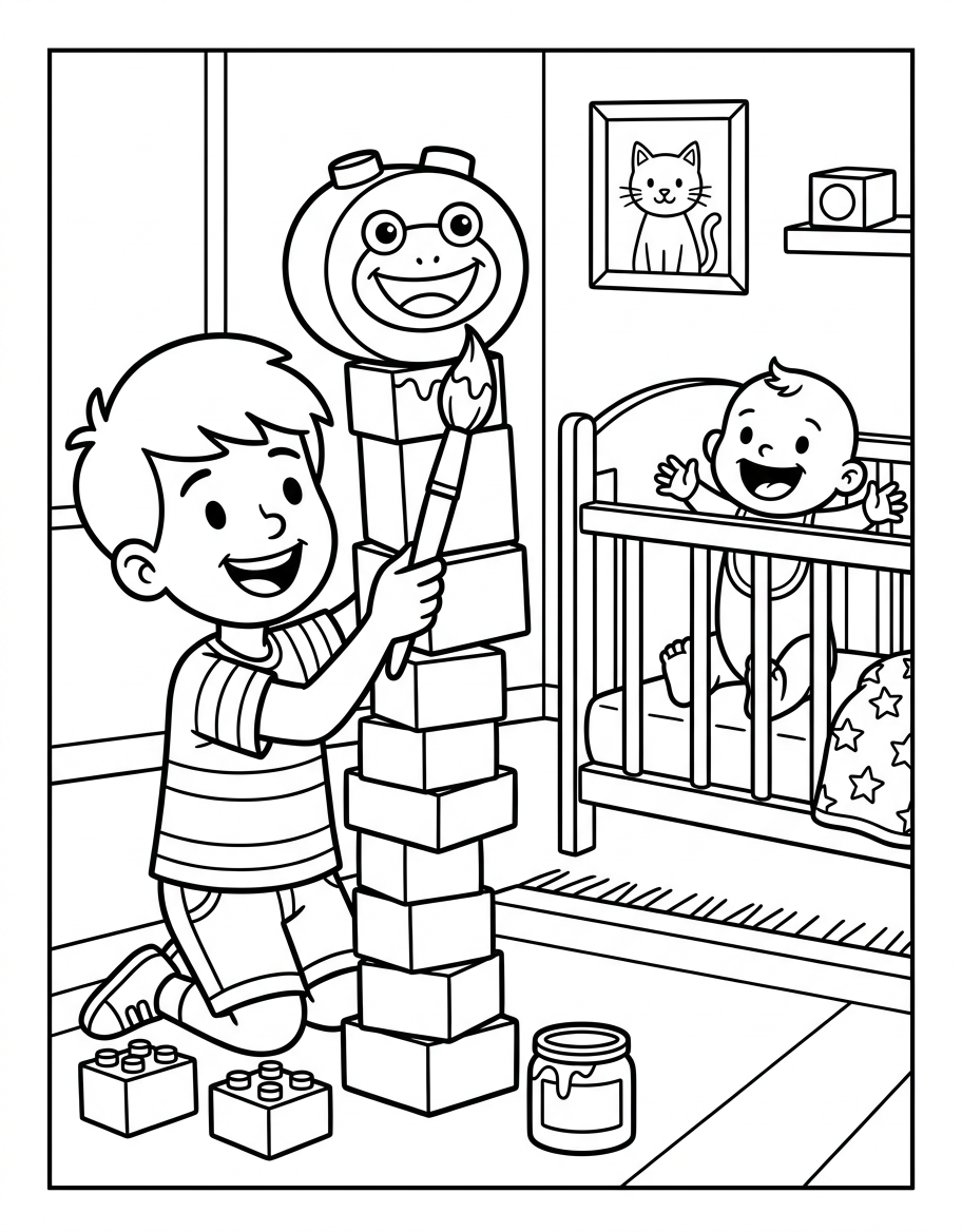 Chad's Brick Tower illustration