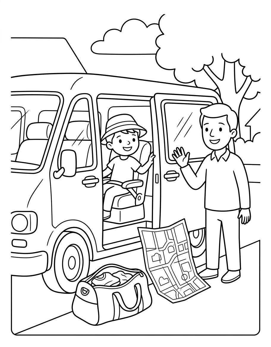 Ted's Red Hat illustration
