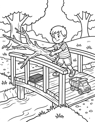 BR Blend Worksheets decodable reader illustration